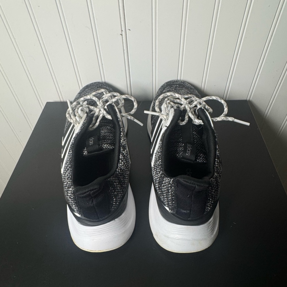 Adidas Energy Falcon Shoes - 10 Mens Gray White Athletic Running Sneakers EE9856 - Picture 4 of 7